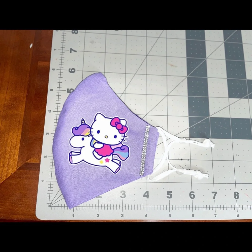 Sanrio hello kitty unicorn face mask glam